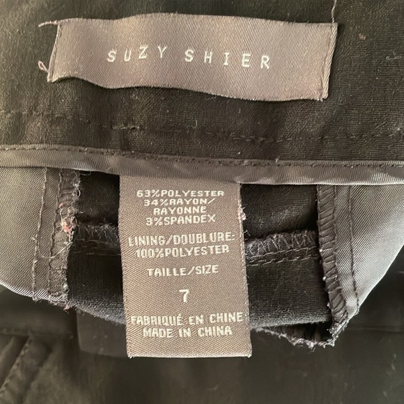 Suzy Shier Black Dress Pants - Picture 13 of 16